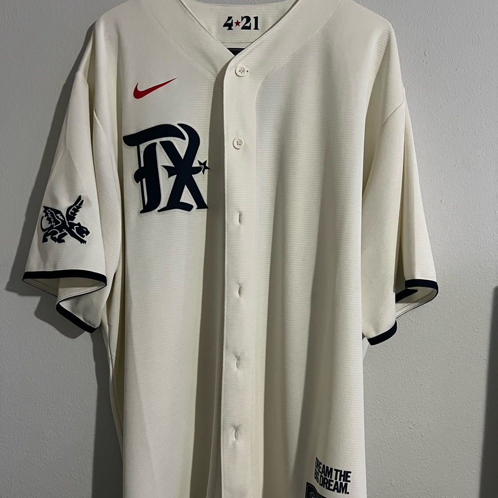 Texas Rangers City Connect Jersey